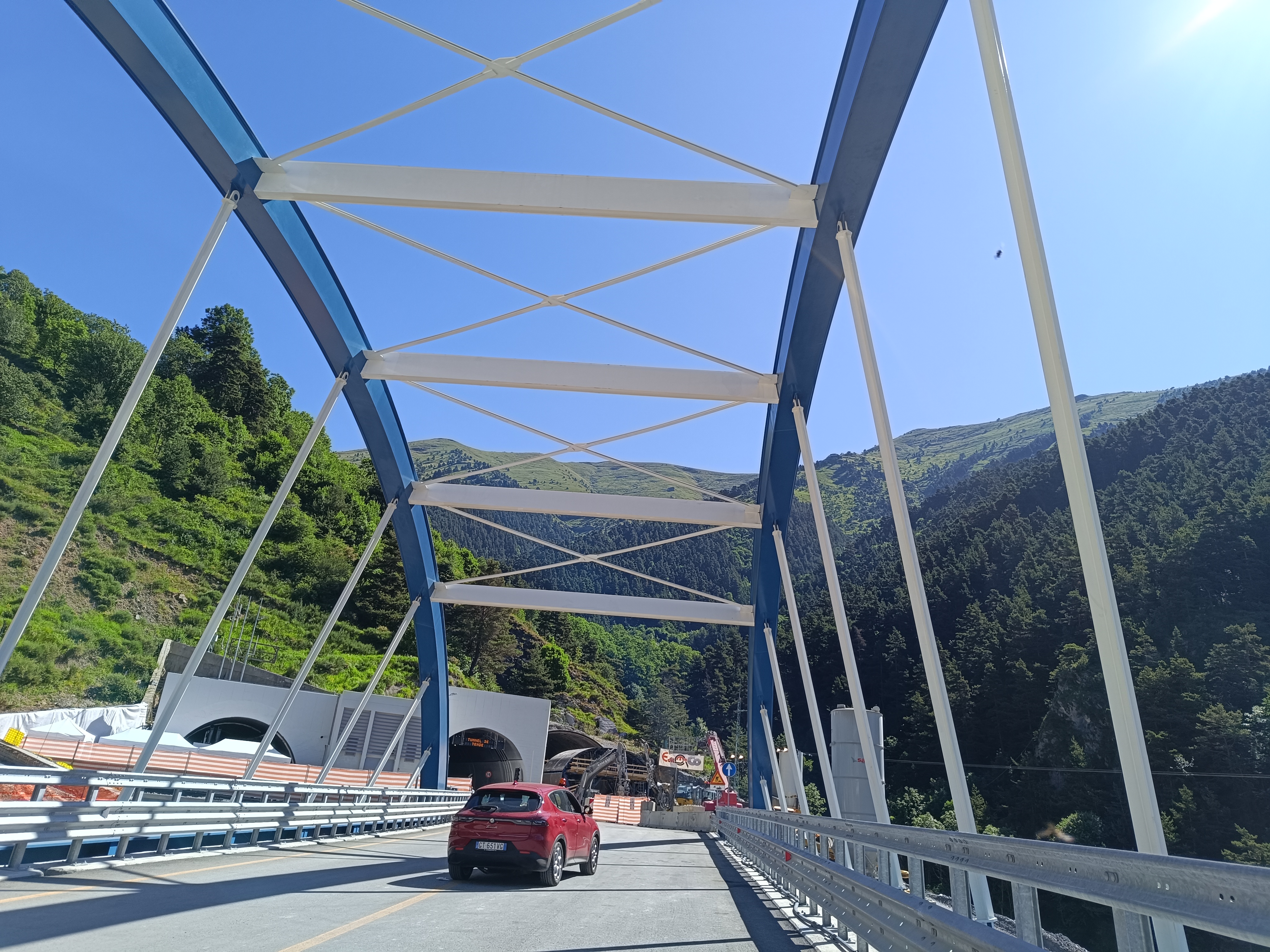 Colle di Tenda — Modello 3D, cromatismi e cantierizzazione.
